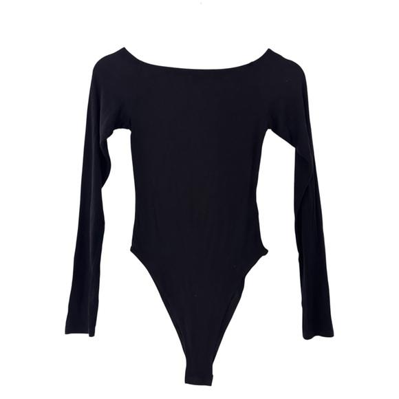 h&m black long sleeve bodysuit - Picture 1 of 5